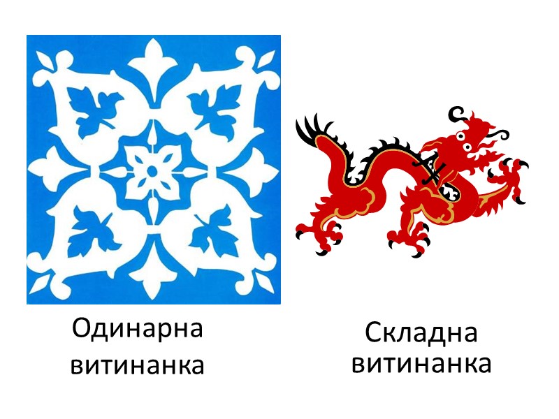 Одинарна витинанка Складна витинанка